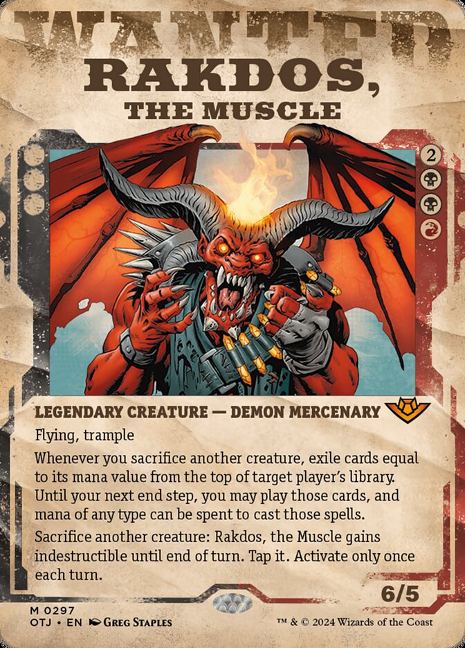 Rakdos, the Muscle (297) - Outlaws of Thunder Junction (OTJ)