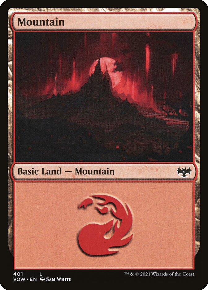 Mountain (401) - Innistrad: Crimson Vow (VOW)