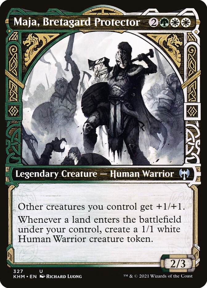 Maja, Bretagard Protector (327) - Kaldheim (KHM)