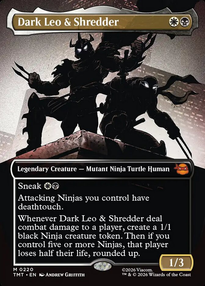 Dark Leo & Shredder (220) - Teenage Mutant Ninja Turtles (TMT)