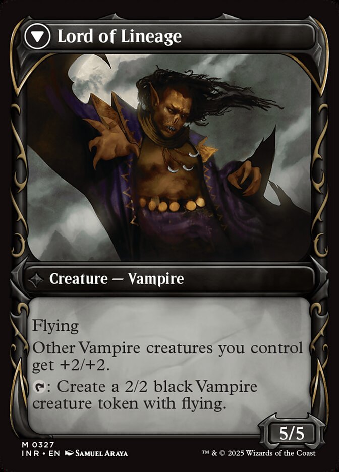 Bloodline Keeper // Lord of Lineage (327) - Innistrad Remastered (INR)
