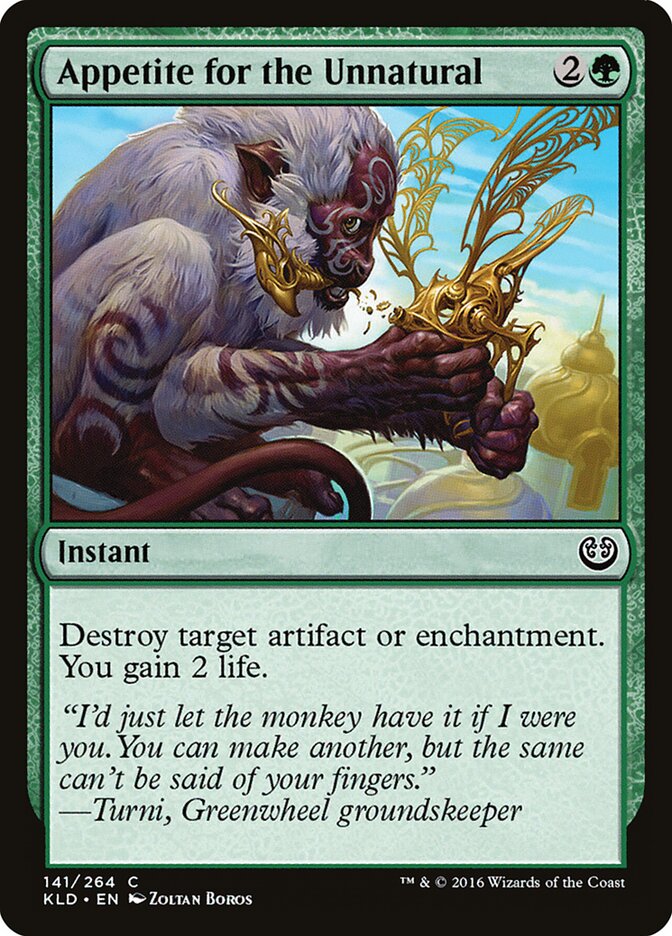 Appetite for the Unnatural (141) - Kaladesh (KLD)