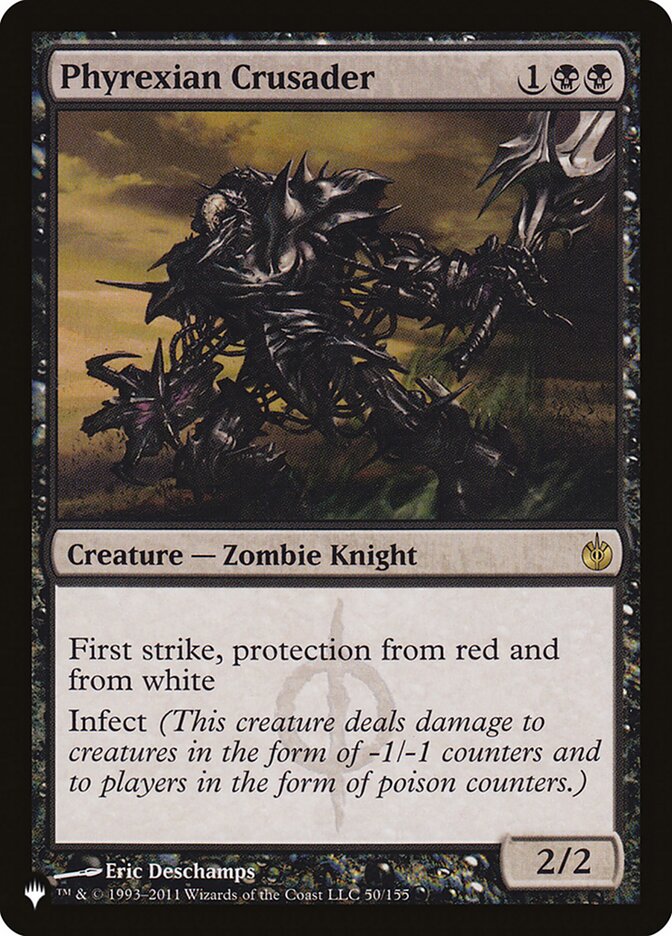 Phyrexian Crusader (MBS-50) - The List (PLST)