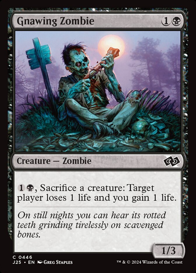 Gnawing Zombie (446) - Foundations Jumpstart (J25)
