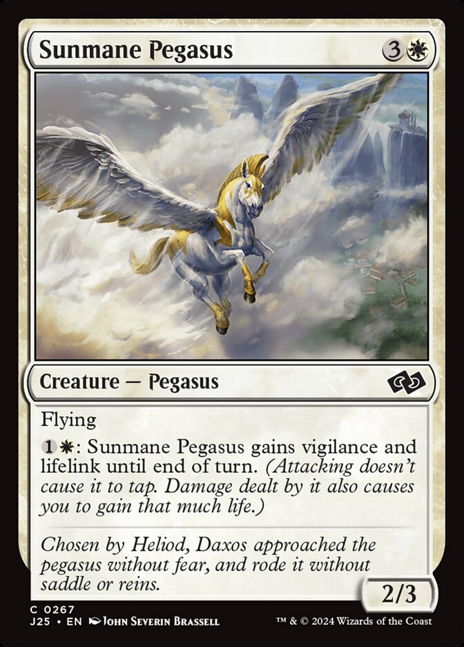 Sunmane Pegasus (267) - Foundations Jumpstart (J25)