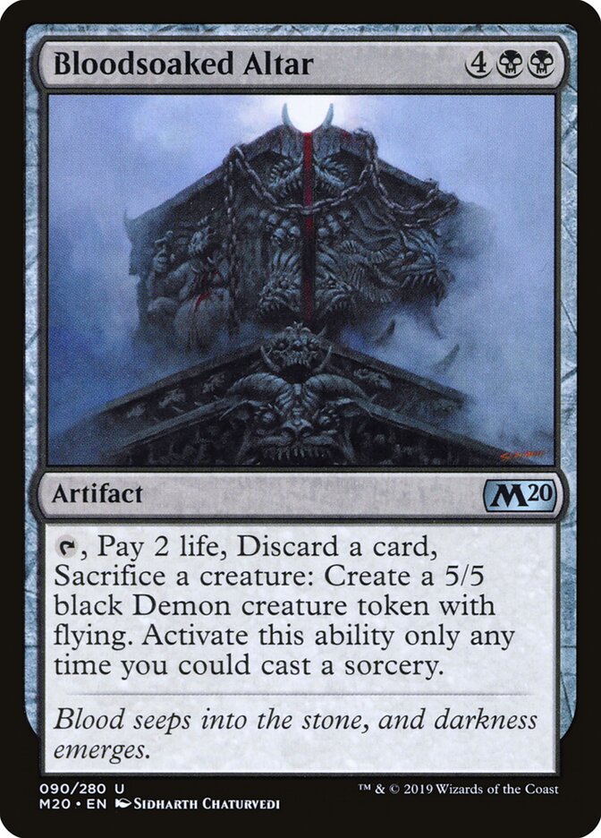 Bloodsoaked Altar (90) - Core Set 2020 (M20)