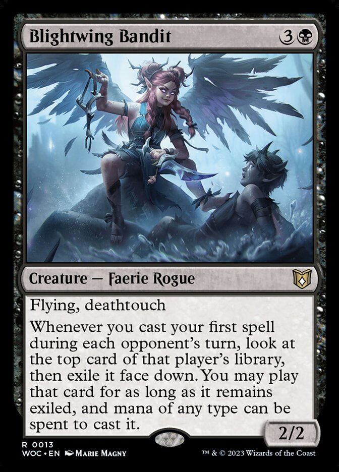 Blightwing Bandit (13) - Wilds of Eldraine Commander (WOC)