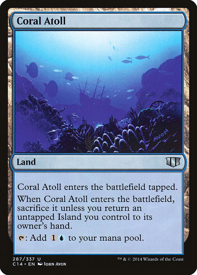 Coral Atoll (287) - Commander 2014 (C14)
