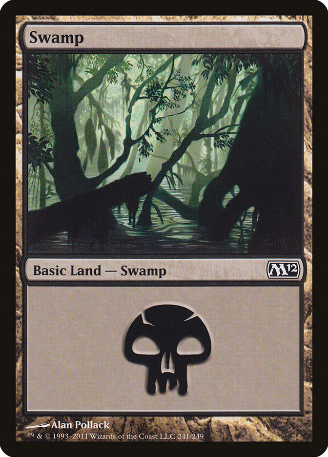 Swamp (241) - Magic 2012 (M12)