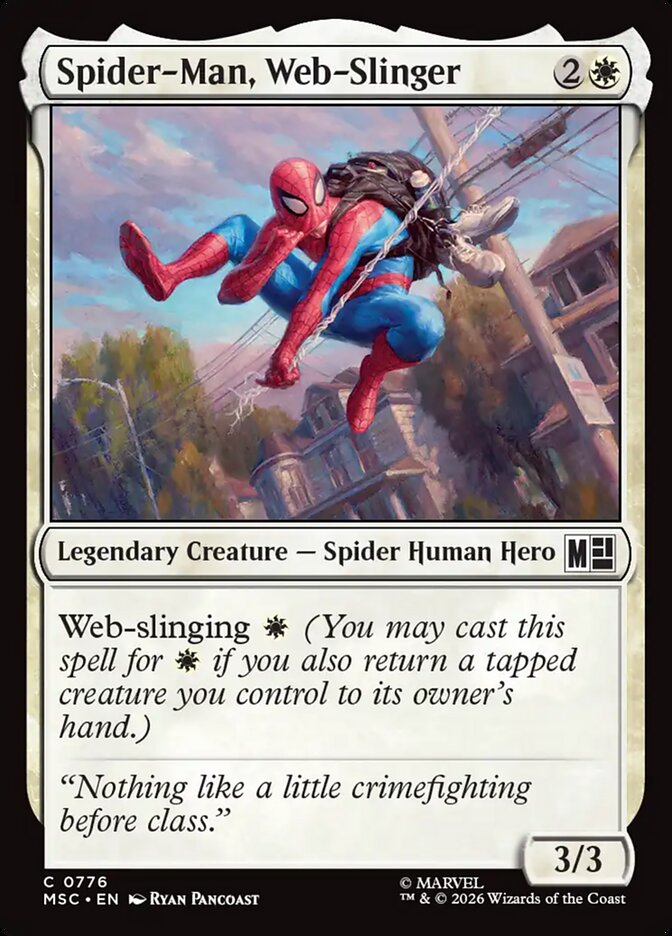 Spider-Man, Web-Slinger (776) - Marvel Super Heroes Commander (MSC)