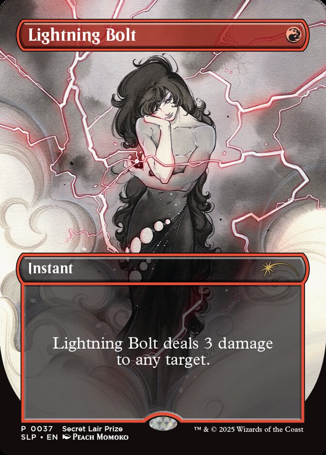 Lightning Bolt (37) - Secret Lair Promo (SLP)