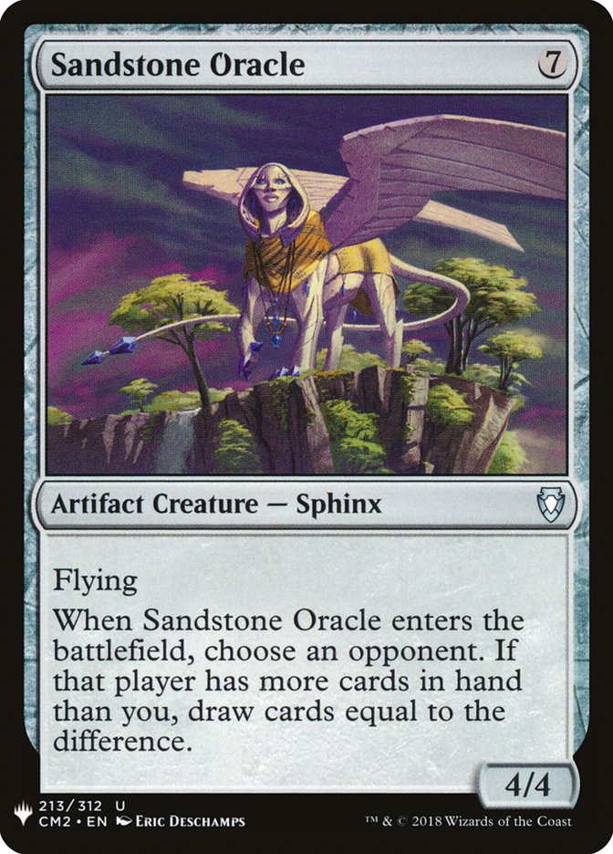 Sandstone Oracle - The List (PLST)