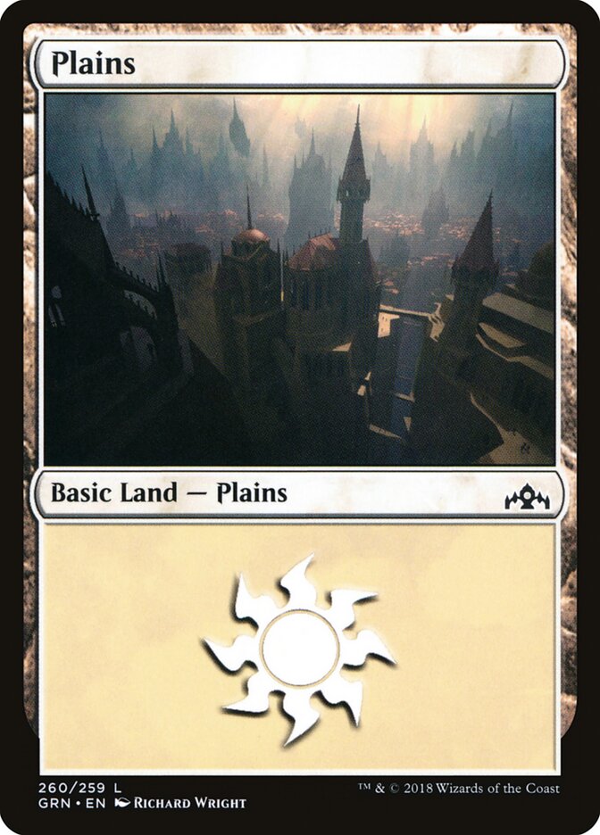 Plains (260) - Guilds of Ravnica (GRN)
