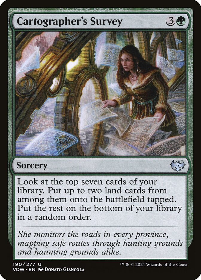 Cartographer's Survey (190) - Innistrad: Crimson Vow (VOW)