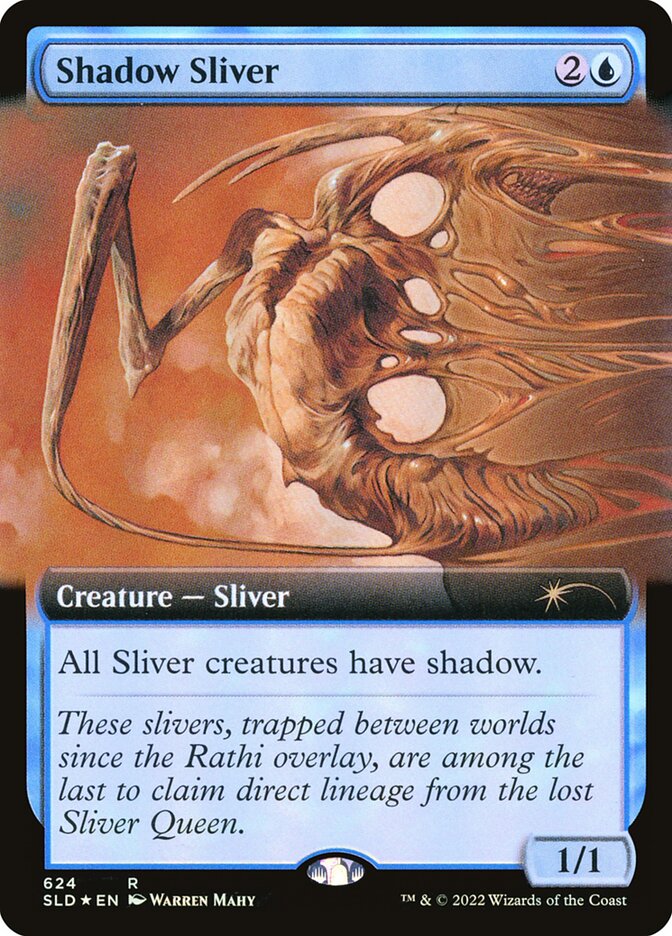 Shadow Sliver (624) - Secret Lair Drop (SLD)