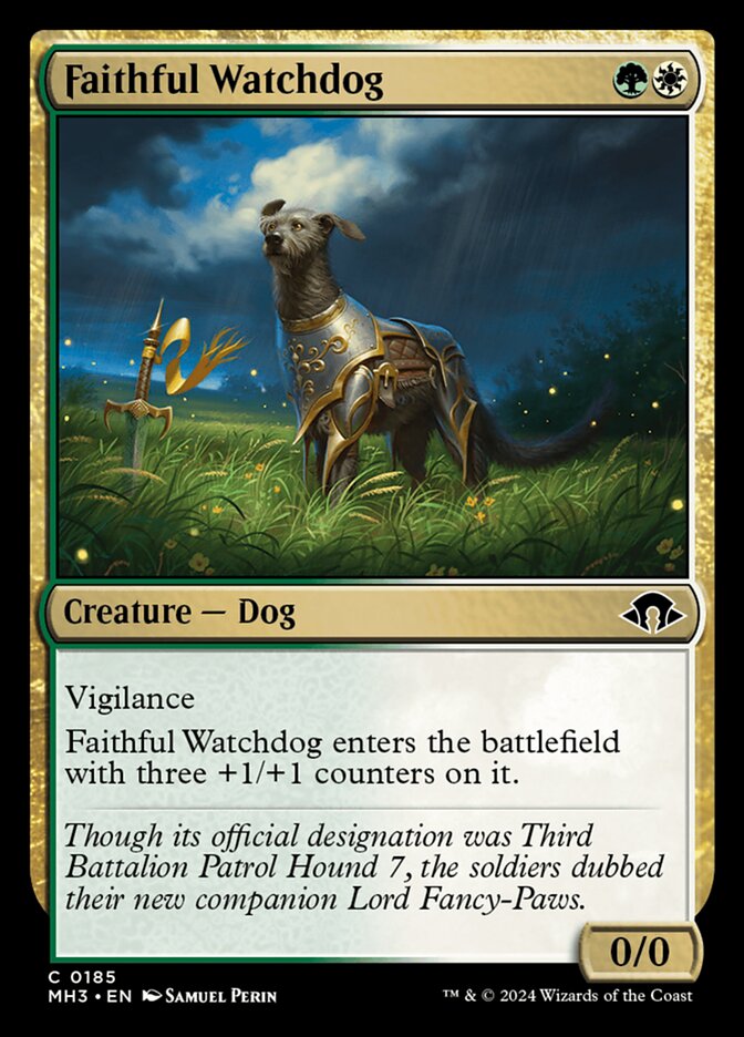 Faithful Watchdog - Modern Horizons 3 (MH3)