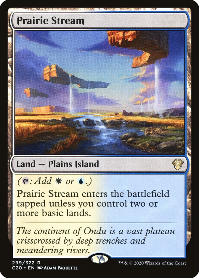 Prairie Stream (299) - Commander 2020 (C20)
