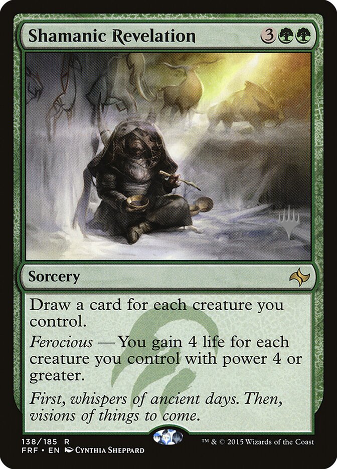 Shamanic Revelation (138p) - Fate Reforged Promos (PFRF)