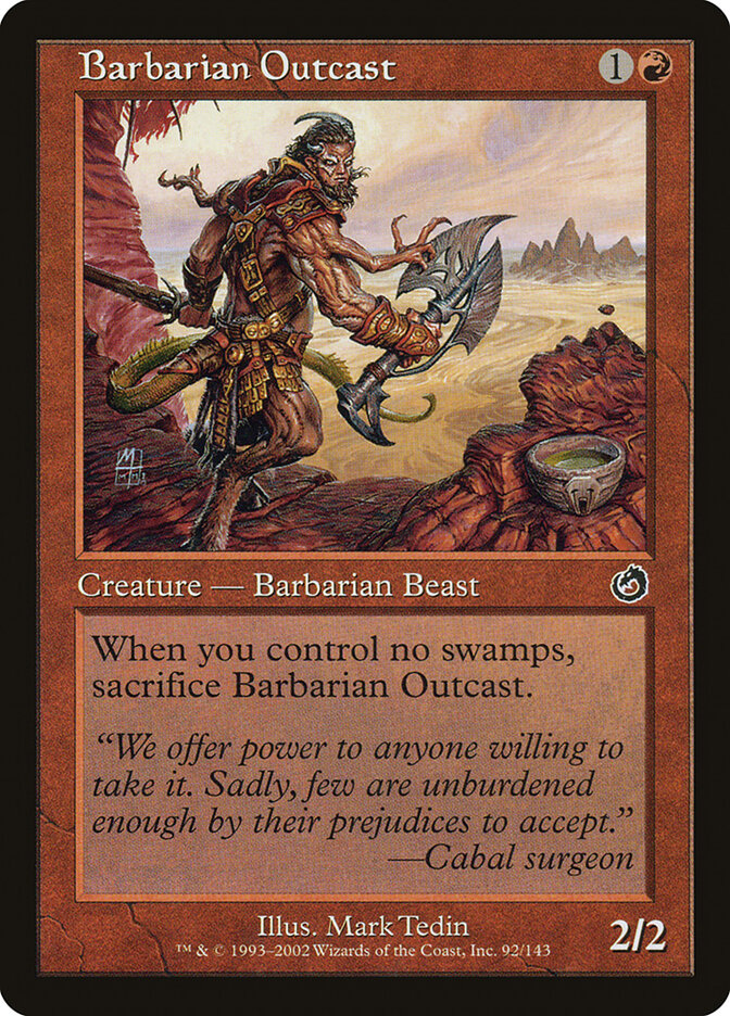 Barbarian Outcast (92) - Torment (TOR)