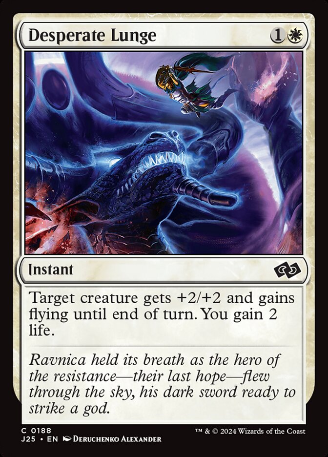 Desperate Lunge - Foundations Jumpstart (J25)