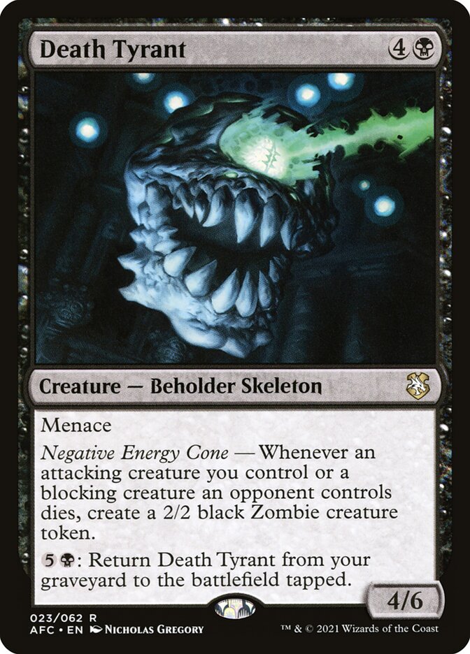 Death Tyrant (23) - Forgotten Realms Commander (AFC)