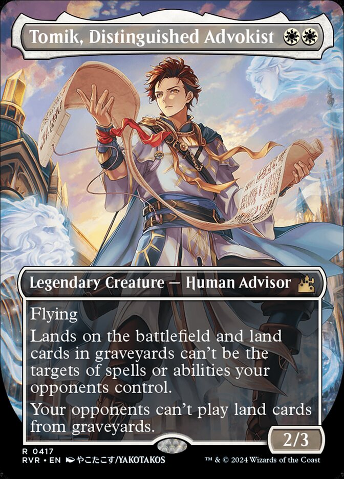Tomik, Distinguished Advokist (417) - Ravnica Remastered (RVR)