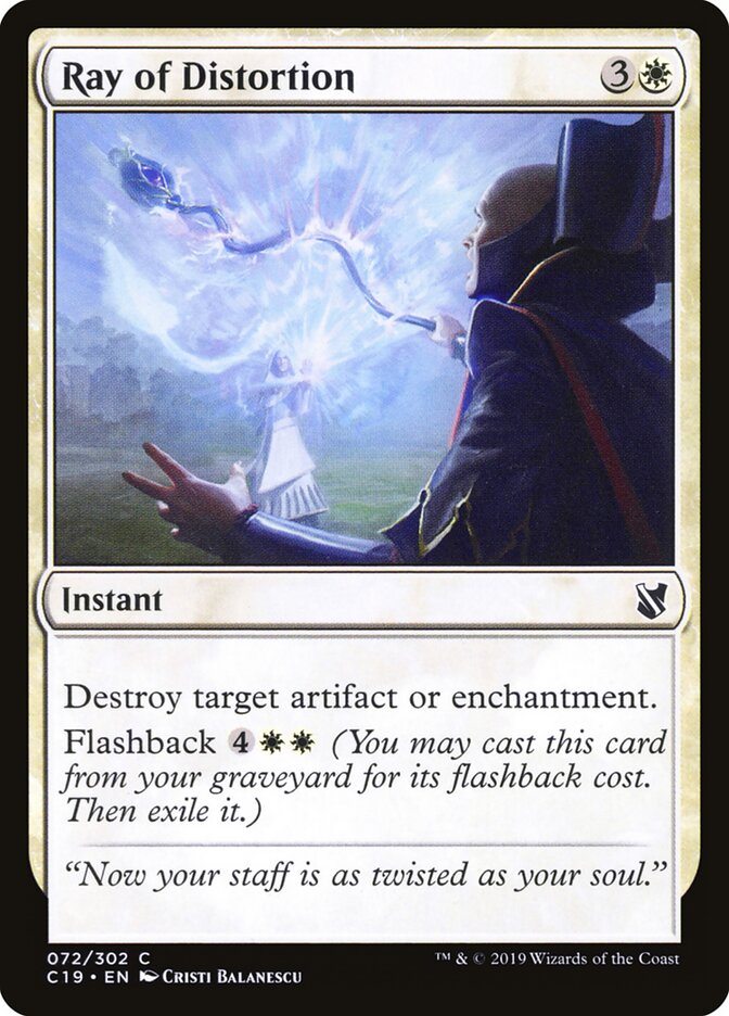 Ray of Distortion (72) - Commander 2019 (C19)