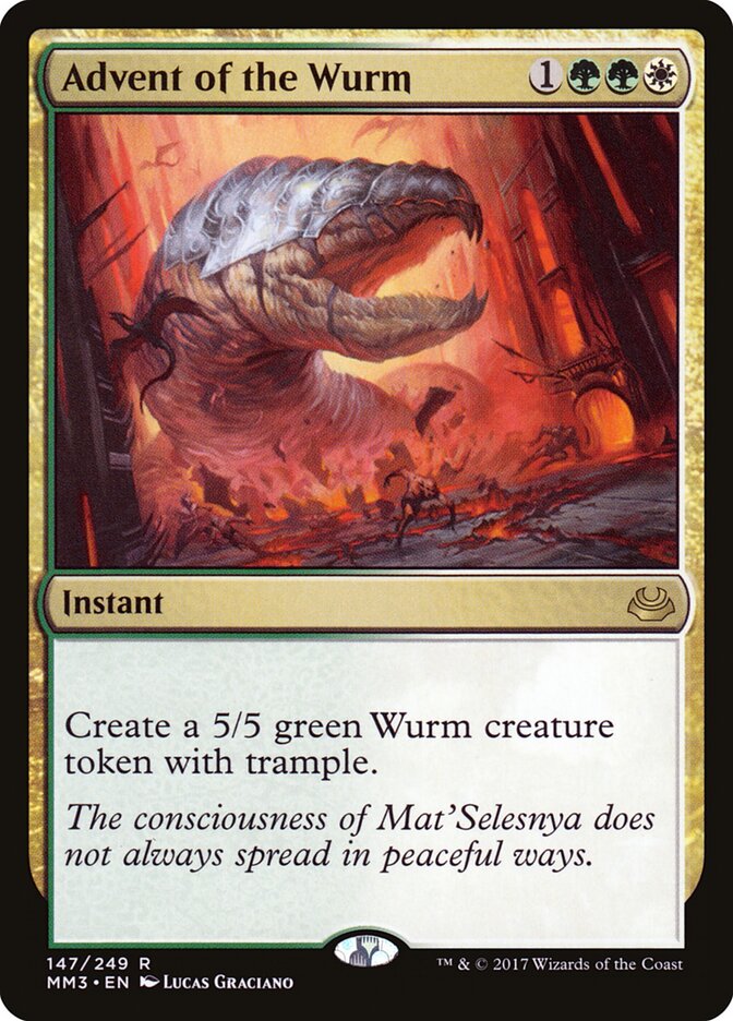Advent of the Wurm (147) - Modern Masters 2017 (MM3)