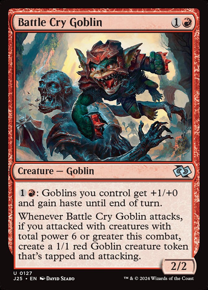 Battle Cry Goblin (127) - Foundations Jumpstart (J25)