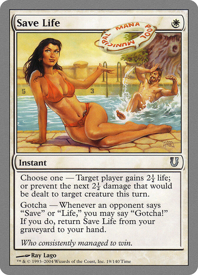 Save Life (19) - Unhinged (UNH)