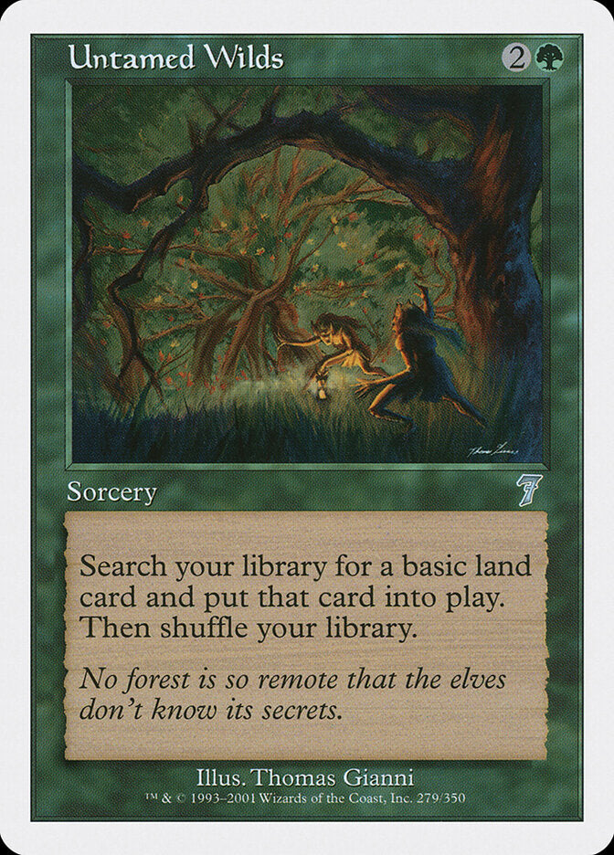 Untamed Wilds (279) - Seventh Edition (7ED)