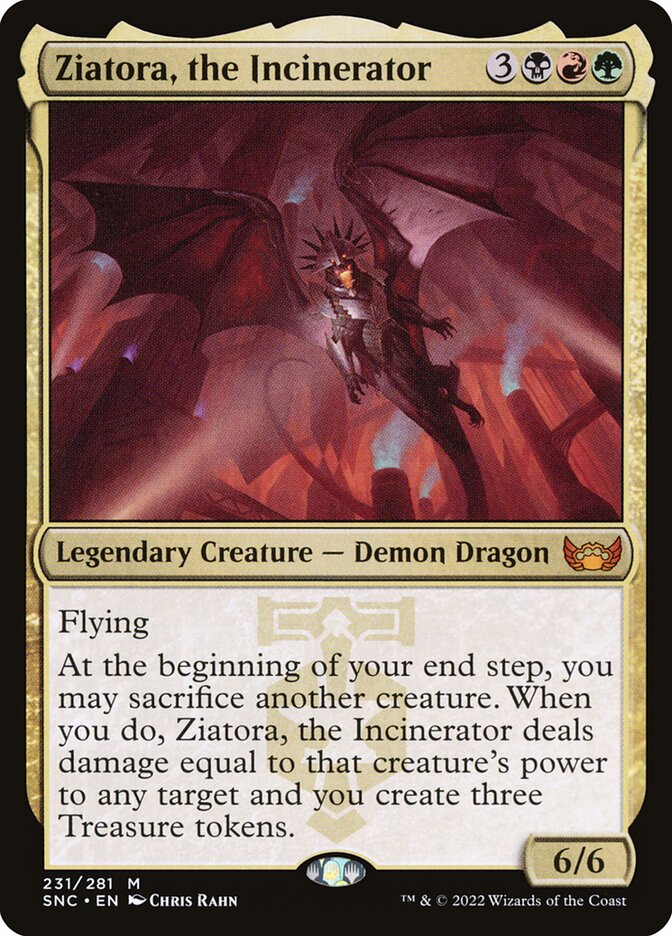 Ziatora, the Incinerator (231) - Streets of New Capenna (SNC)