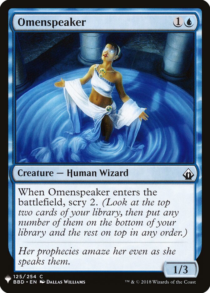 Omenspeaker (BBD-125) - The List (PLST)