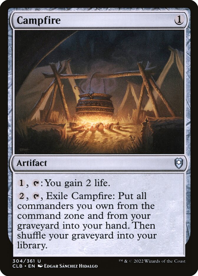 Campfire (304) - Commander Legends: Battle for Baldur's Gate (CLB)