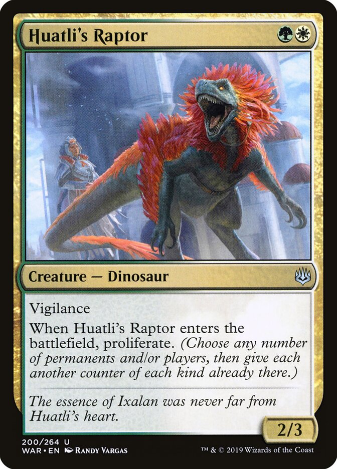 Huatli's Raptor (200) - War of the Spark (WAR)