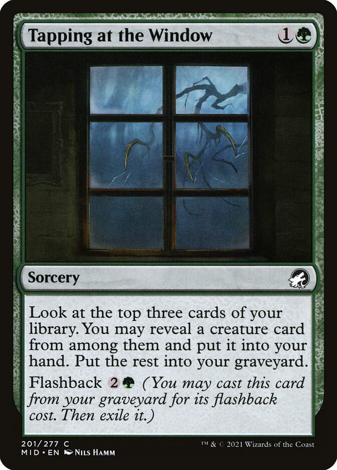 Tapping at the Window (201) - Innistrad: Midnight Hunt (MID)