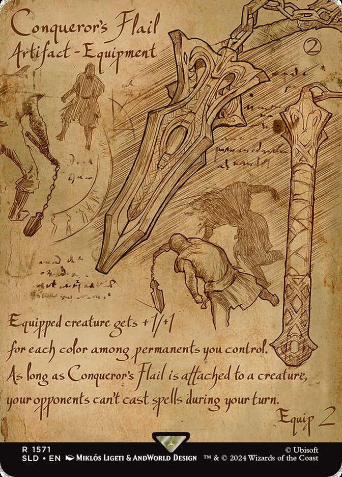 Conqueror's Flail (1571) - Secret Lair Drop (SLD)