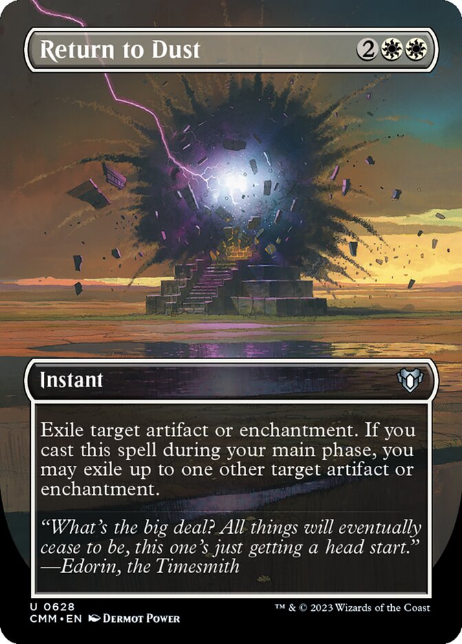 Return to Dust (628) - Commander Masters (CMM)