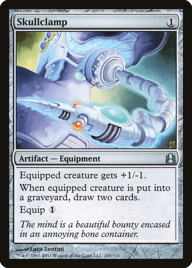 Skullclamp (260) - Commander 2011 (CMD)