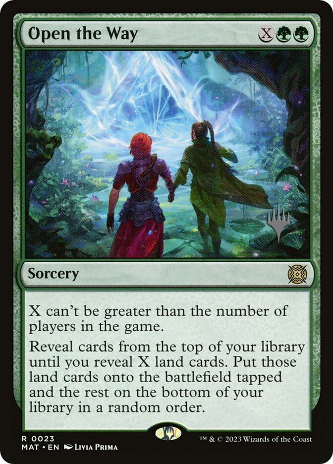 Open the Way (23p) - March of the Machine: The Aftermath Promos (PMAT)