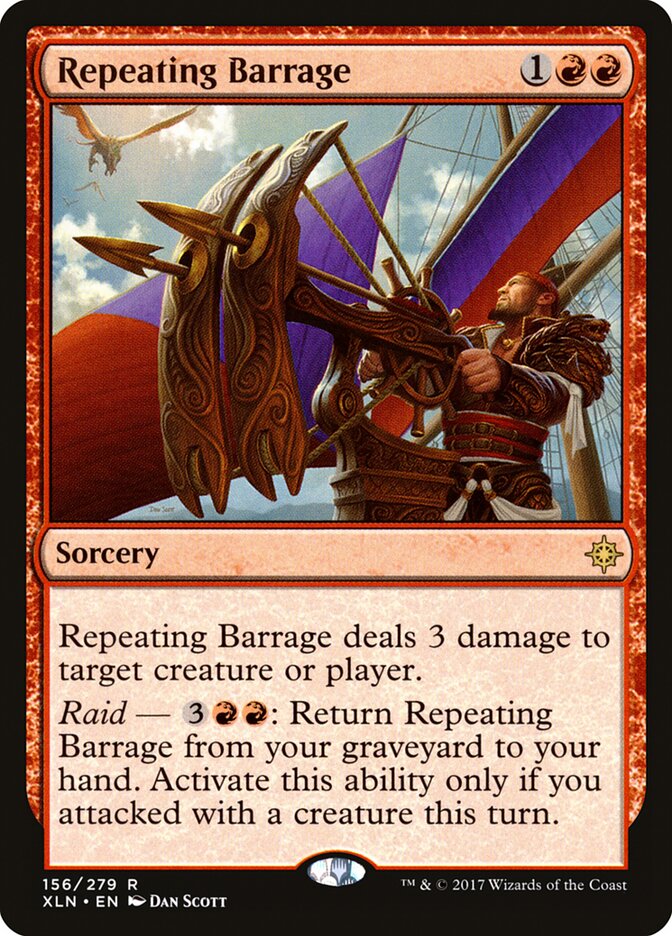 Repeating Barrage (156) - Ixalan (XLN)