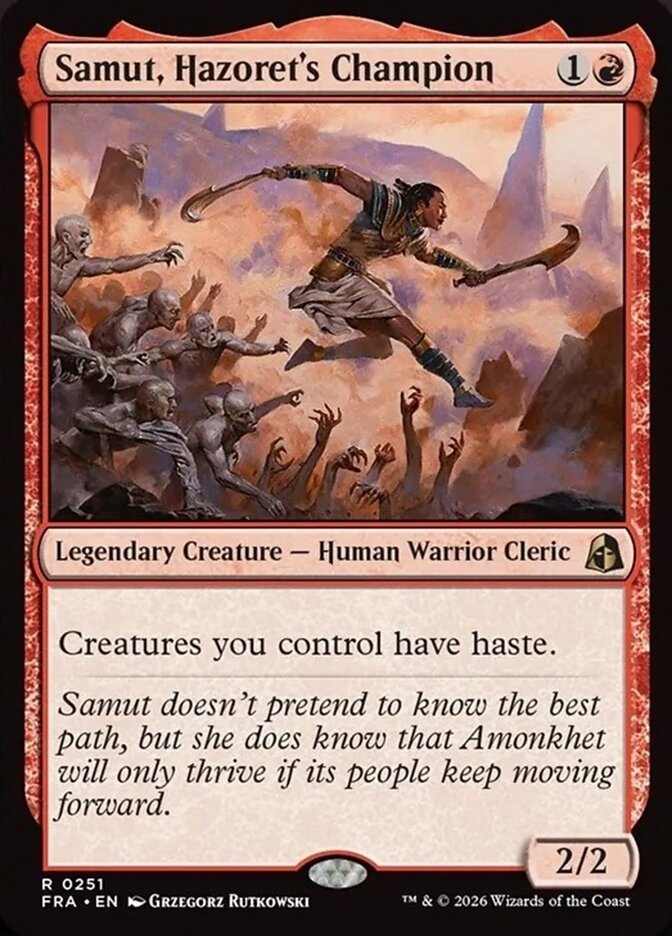 Samut, Hazoret's Champion (251) - Reality Fracture (FRA)