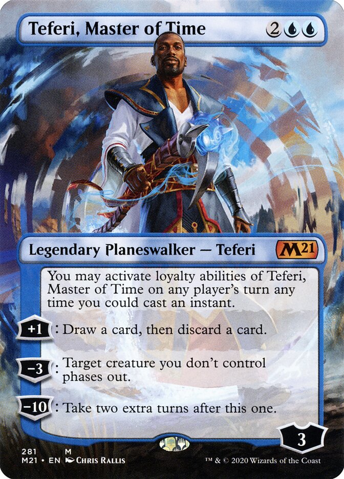 Teferi, Master of Time (281) - Core Set 2021 (M21)