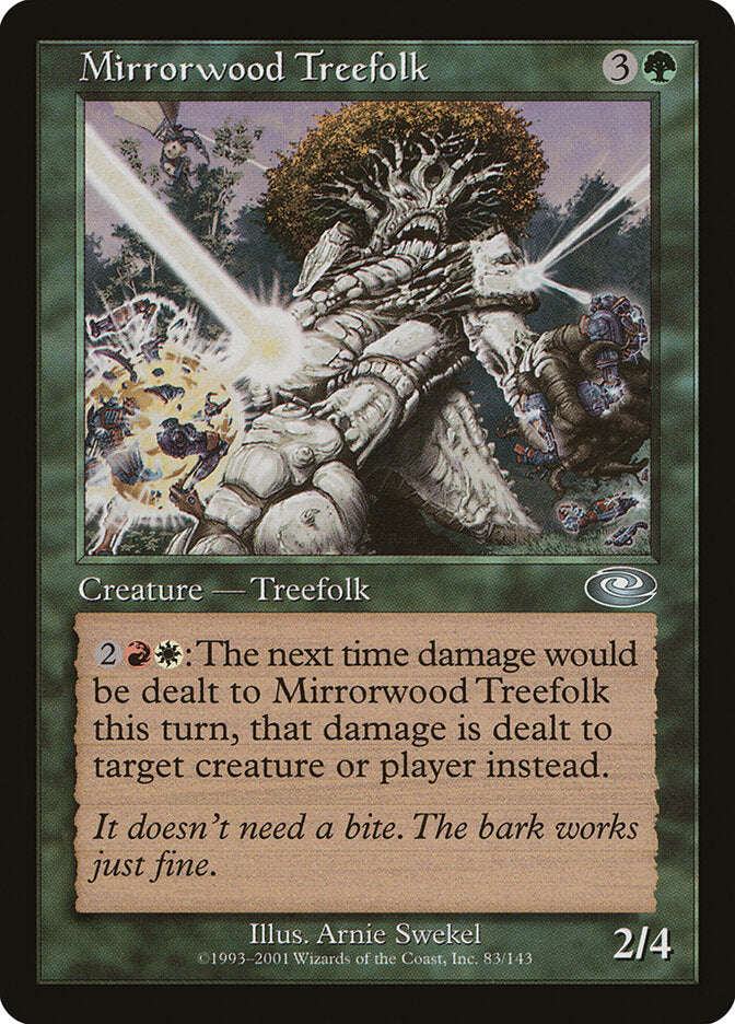 Mirrorwood Treefolk (83) - Planeshift (PLS)