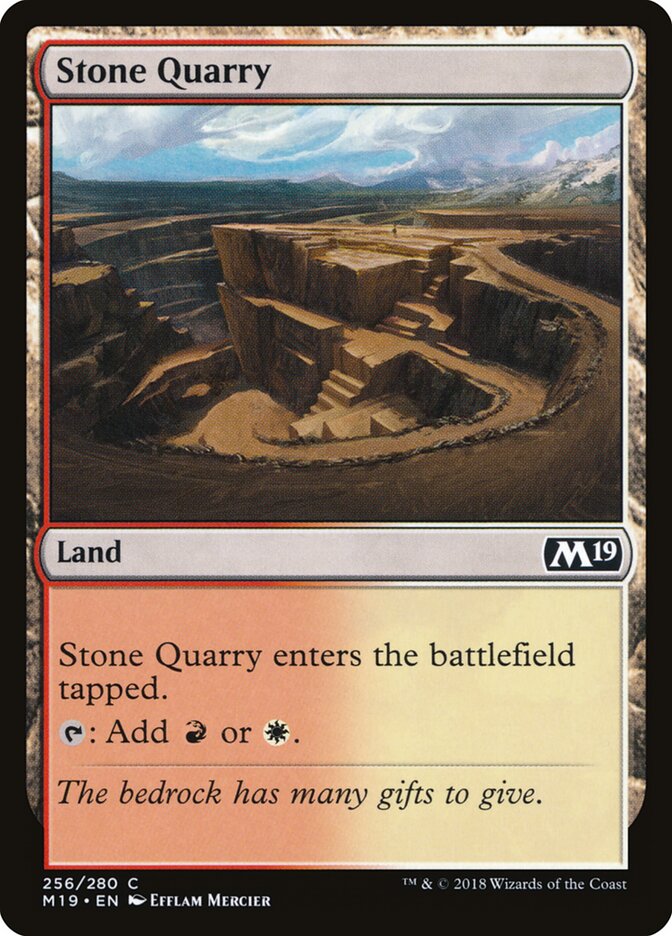 Stone Quarry (256) - Core Set 2019 (M19)