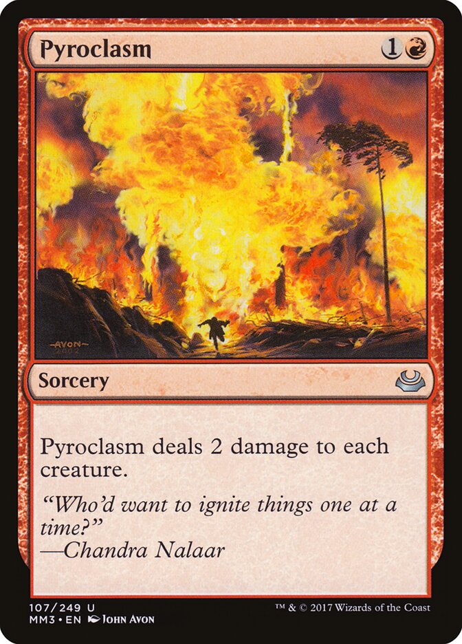Pyroclasm (107) - Modern Masters 2017 (MM3)