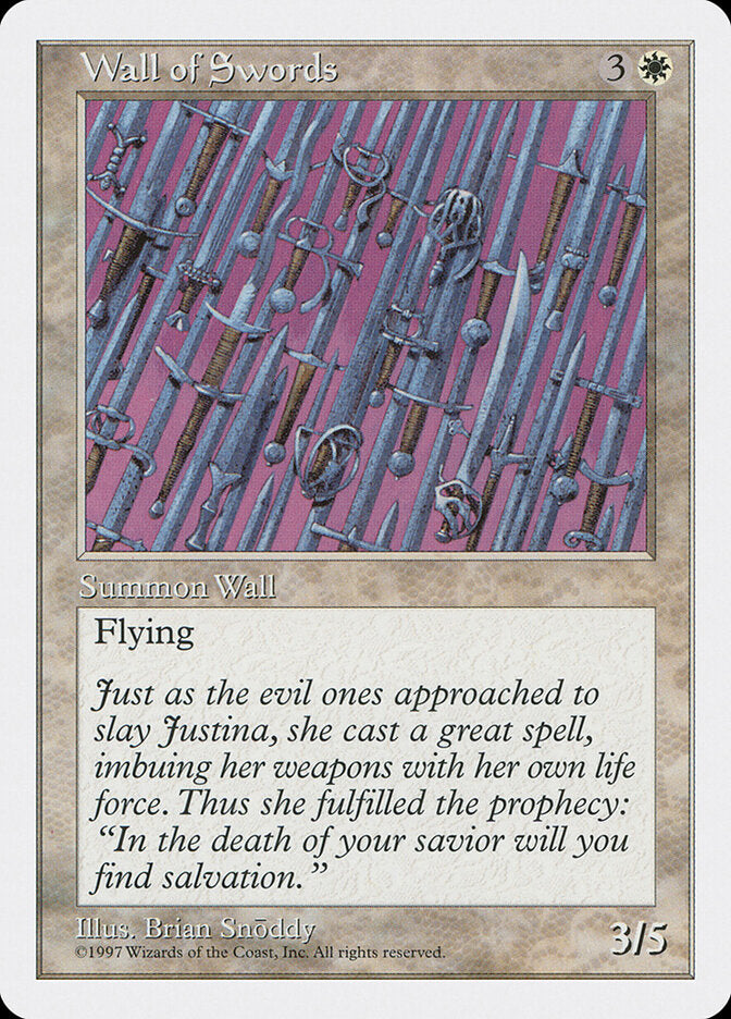 Wall of Swords (67) - Fifth Edition (5ED)