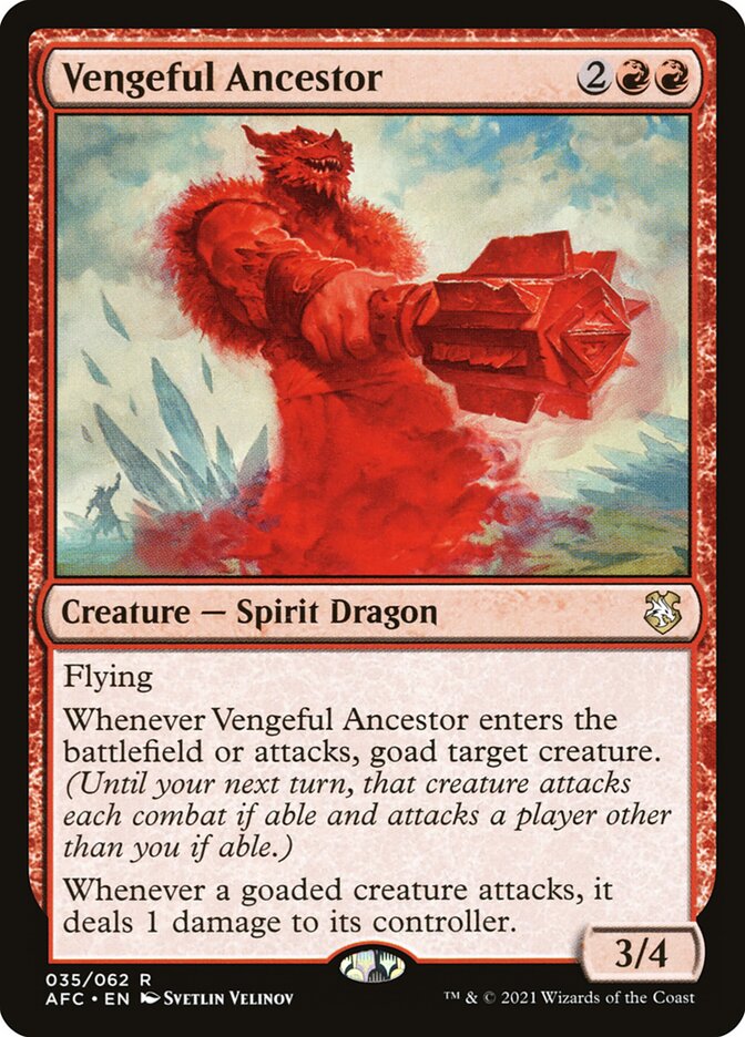 Vengeful Ancestor (35) - Forgotten Realms Commander (AFC)