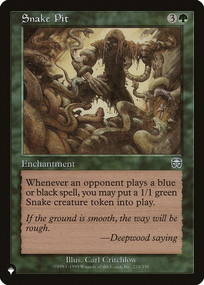 Snake Pit (MMQ-271) - The List (PLST)