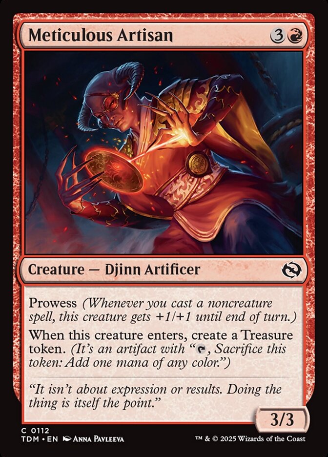 Meticulous Artisan (112) - Tarkir: Dragonstorm (TDM)